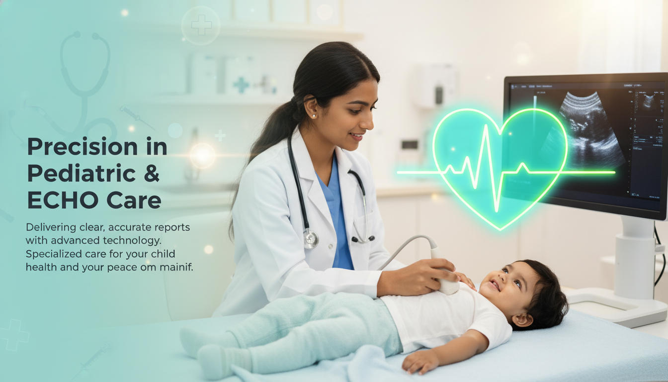 E-Life Health Care Pediatric & ECHO Banner